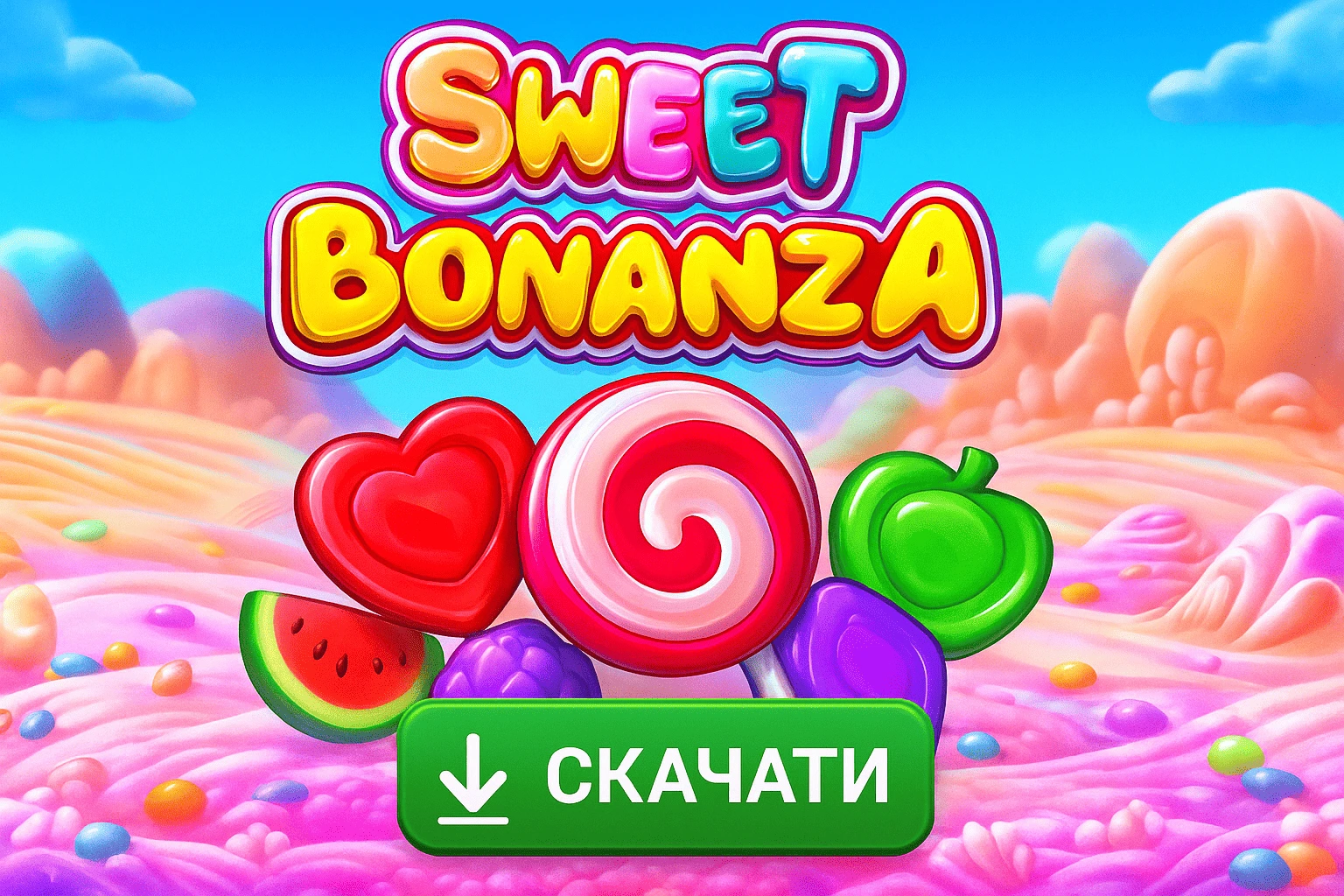 Скачати Sweet Bonanza на телефон